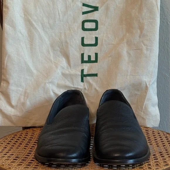 Tecovas Monterey Black Leather Loafers - Picture 2 of 7